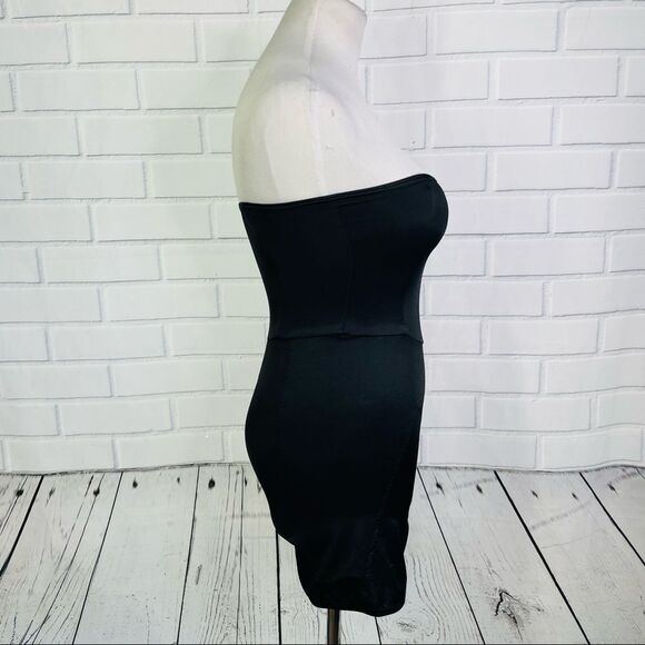 Maidenform Flexees Black Feel Good Fashion High Waist Thigh Slimmer - M - Picture 6 of 14